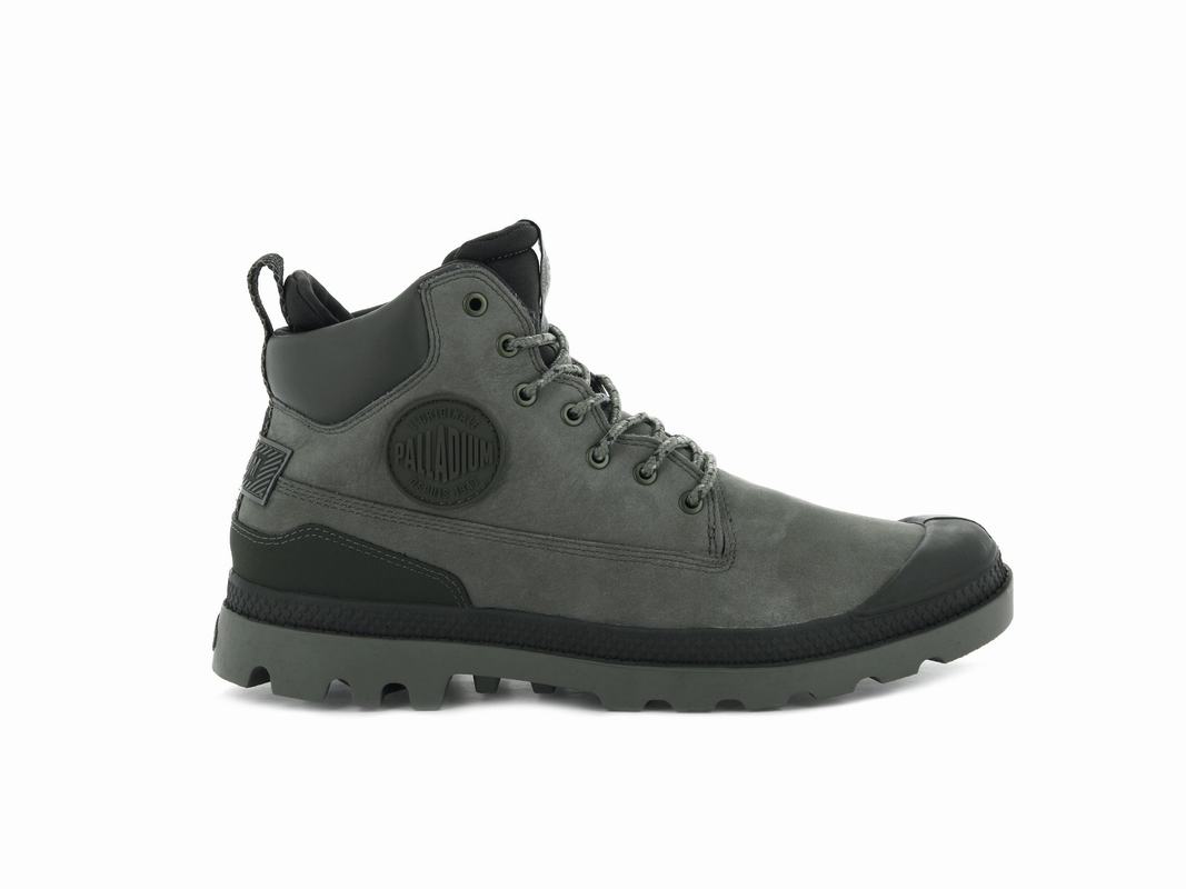 Palladium Pampa Sc Outsider Wp+ Men's Waterproof Boots Grey (YPHV78435)